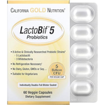 California Gold Nutrition LactoBif 5 Probiotics 10 caps