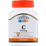 21 st Century C 250 mg 110 tabl