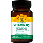 Country Life Vitamin D3 10 000 60 капс.