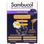 Sambucol Black Elderberry Advanced Immune Support+Vitamin C Zinc 20 шт