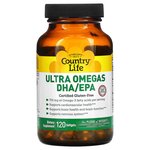 ULTRA Omegas DHA/EPA 120 soft (Country Life)