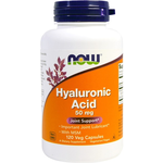 NOW Hyaluronic Acid 50 mg. 120 капс