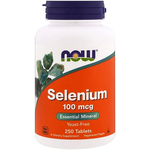 NOW Selenium (100mcg) 250 tabl