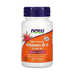 NOW /Vitamin D3 2000 (240 гел.капс,)