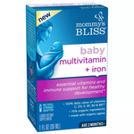 new mommys BLISS baby multivitamin + iron 30 ml