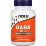 NOW GABA 500 mg / 100 vcaps