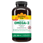 Omega 3 Fish Oil 300 soft (Country Life)