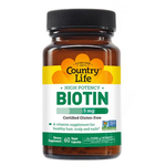 Country Life BIOTIN 5 mg/ 120 caps.