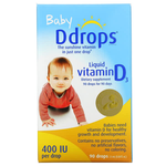 Organic Ddrops Baby Vitamin D3 400 me 90 капель