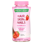 Natures Bounty Hair Skin Nails 2500 mcg Biotin 140