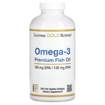 California Gold Nutrition Omega-3 240 шт