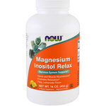 NOW Magnesium Inositol Relax 454 g.