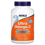 Now Ultra Omega-3 180 шт,