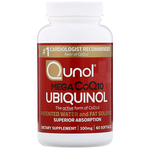 Qunol Mega CoQ10 Ubiquinol 100 mg 60 caps