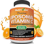 Nutri Ein Premium Liposomal Vitamin C 1650 mg 180 caps