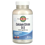 Kal Clcium Citrate D-3 180 tabl