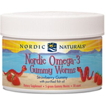 Nordic Naturals Nordic Omega-3 Gummy Worms 63 mg 30 шт