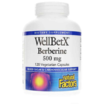 Natural Factors WellBetx Berberine Берберин 500 мг 60 капс